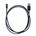 Leef iPhone charging cable showing the USB to Lightning cable in a coil